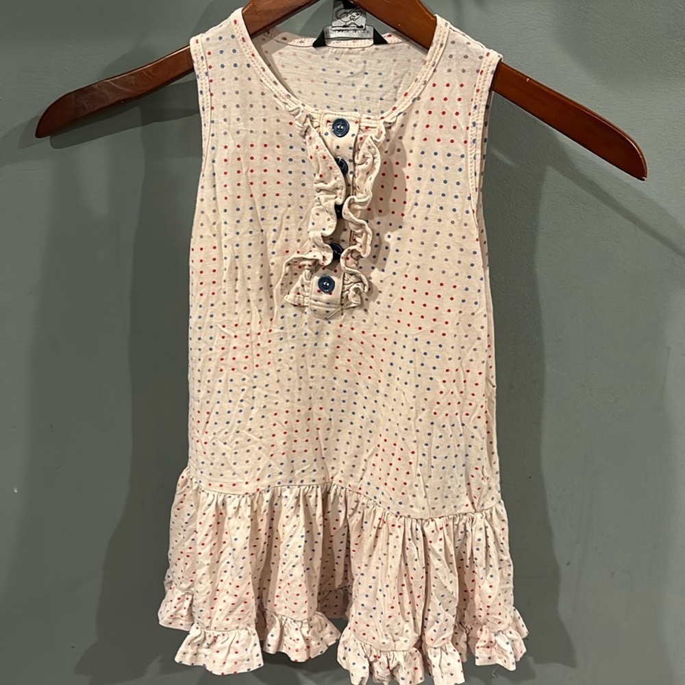 Little Marc Jacobs girls Colorful polka dot ruffle sundress